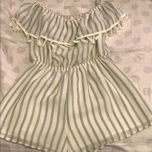 Altar’d state off the shoulder romper!!